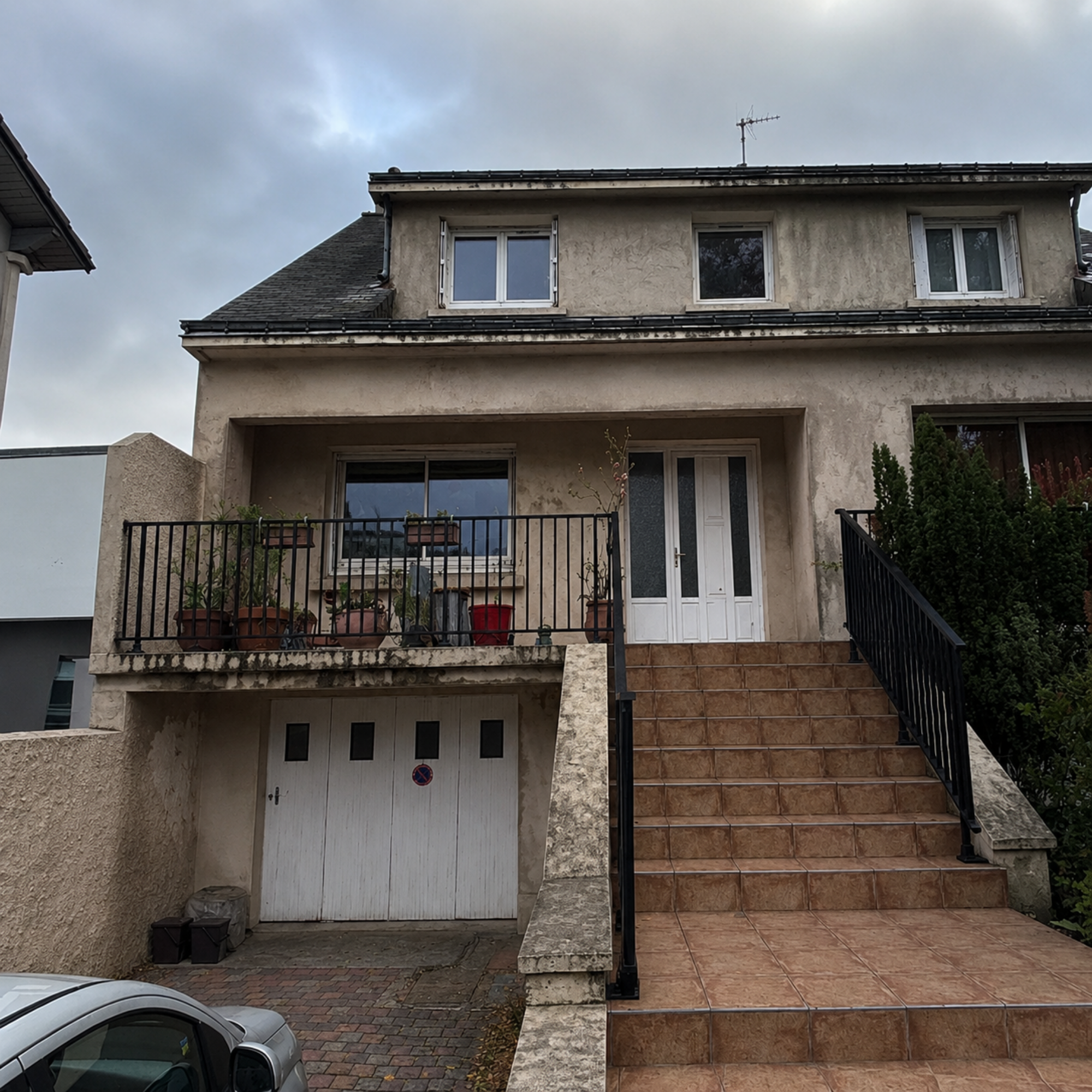 Toiture avant intervention Castel Couverture